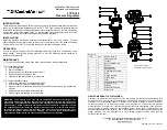 Предварительный просмотр 3 страницы controlair 595XP Installation, Operation And Maintenance Instructions