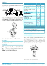 Предварительный просмотр 3 страницы Controlli MVE2R Series Datasheet