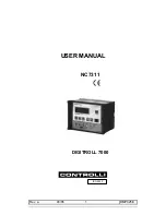 Controlli NC7311 User Manual предпросмотр