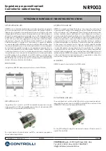 Preview for 1 page of Controlli NR9003 Mounting Instructions