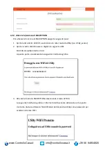 Preview for 10 page of ControlloCasa USBy v2 User Manual