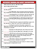 Preview for 2 page of ControlOMatic MegaChlor Installation & Operation Manual