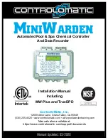 Preview for 1 page of ControlOMatic MiniWarden Installation Manual