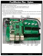 Preview for 14 page of ControlOMatic POOLWARDEN PW-Plus Installation Manual