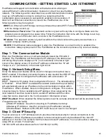 Preview for 26 page of ControlOMatic PoolWarden Installation & Operation Manual