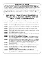 Preview for 2 page of ControlOMatic TechniChlor Operating Instructions Manual