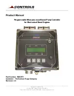 Controls EMGRT1 Product Manual preview