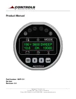 Controls MVP-131 Product Manual предпросмотр