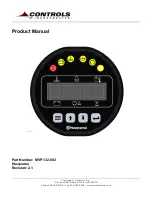 Preview for 1 page of Controls MVP-132-002 Product Manual