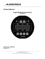 Предварительный просмотр 1 страницы Controls MVP-305 Product Manual