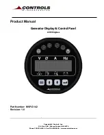 Controls MVP-G142 Product Manual предпросмотр