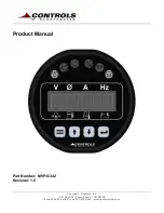 Controls MVP-G342 Product Manual preview