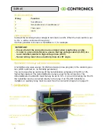 Предварительный просмотр 8 страницы Contronics DZR-45 User Manual