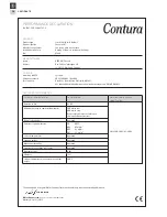 Preview for 2 page of Contura C 26T Low Installation Instructions Manual