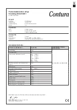 Preview for 5 page of Contura C 590T Manual