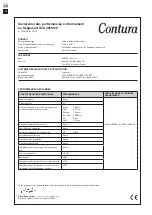 Preview for 14 page of Contura C 590T Manual