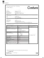 Preview for 2 page of Contura C 630 Installation Instruction