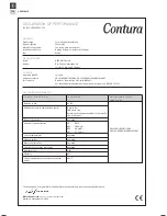 Preview for 2 page of Contura C i31 Installation Instructions Manual