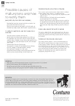 Preview for 4 page of Contura C i40 Lighting Instructions