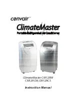 Предварительный просмотр 1 страницы Convair ClimateMaster CM12RCS Instruction Manual