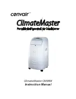 Convair ClimateMaster CM9RW Instruction Manual предпросмотр