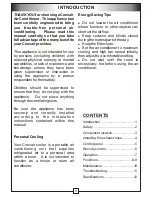 Preview for 3 page of Convair ClimateMaster CM9RW Instruction Manual