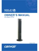 Предварительный просмотр 1 страницы Convair CoolTower CTF09 Owner'S Manual