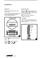 Предварительный просмотр 4 страницы Convair CoolTower CTF09W Owner'S Manual