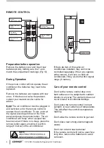 Предварительный просмотр 8 страницы Convair CP12CS1 Owner'S Manual