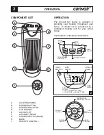 Предварительный просмотр 4 страницы Convair CTH02 Owner'S Instruction Manual