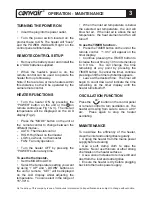 Предварительный просмотр 5 страницы Convair CTH02 Owner'S Instruction Manual