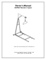 ConvaQuip 600TRAP Owner'S Manual preview