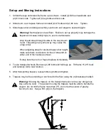 Preview for 3 page of ConvaQuip 600TRAP Owner'S Manual