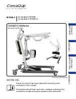 ConvaQuip STS600E Owner'S Manual предпросмотр