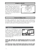 Preview for 6 page of CONVECTAIR APERO 7358 C Installation And Operating Instructions Manual