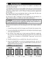 Preview for 4 page of CONVECTAIR APERO 7359 BB Installation & Operating Instructions Manual