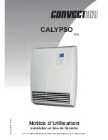 CONVECTAIR CALYPSO 7825 Installation & Operating Instruction preview