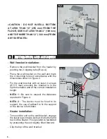 Preview for 19 page of CONVECTAIR CALYPSO 7825 Installation & Operating Instruction