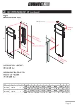 Preview for 5 page of CONVECTAIR IMPRESARIO 7630-C12 Installation & Operating Instructions Manual