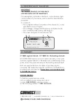 Preview for 30 page of CONVECTAIR OPERA B 7635-C10-BB Installation And User Manual