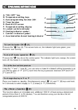 Preview for 9 page of CONVECTAIR SAMBA II 7837 Installation & Operating Instructions Manual