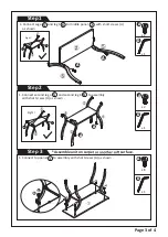 Предварительный просмотр 3 страницы convenience concepts 111252 Assembly Instructions