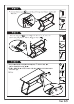 Предварительный просмотр 4 страницы convenience concepts 111252 Assembly Instructions