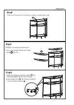 Предварительный просмотр 3 страницы convenience concepts 134077 Assembly Instructions