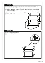 Preview for 5 page of convenience concepts 151056 Assembly Instructions Manual