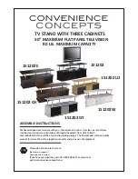 convenience concepts 151202E Assembly Instructions Manual preview