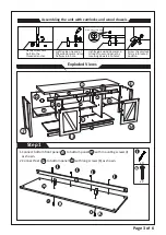 Предварительный просмотр 3 страницы convenience concepts 151640 Assembly Instructions Manual