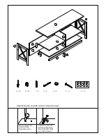 Предварительный просмотр 2 страницы convenience concepts 203055 BL Assembly Instructions