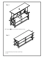 Предварительный просмотр 4 страницы convenience concepts 203055 BL Assembly Instructions