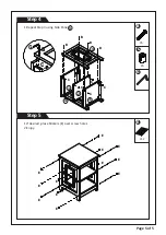 Предварительный просмотр 5 страницы convenience concepts 203245 Assembly Instructions